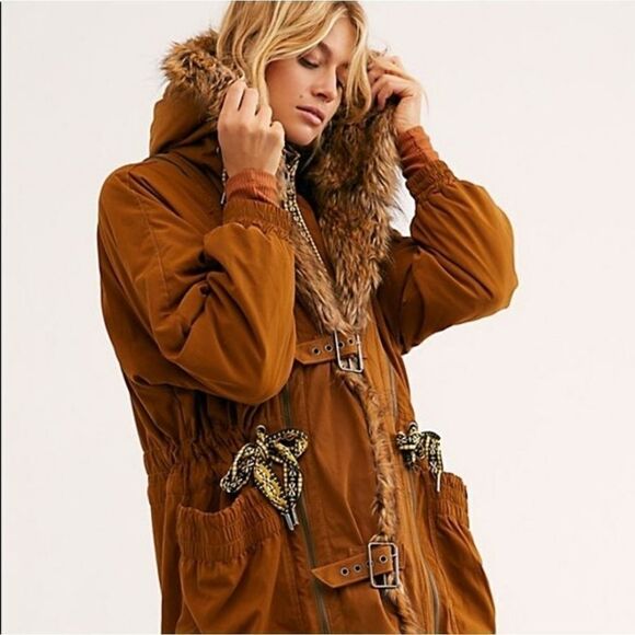 Free People Jackets & Blazers - We The Free Folklore Parka Coat